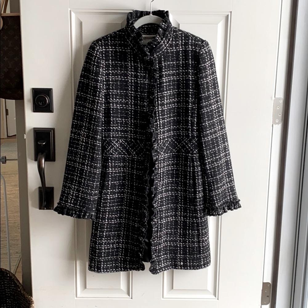 White House black market dress coat